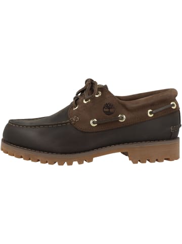 Timberland Slipper Authentic Boat Shoe in dunkelbraun