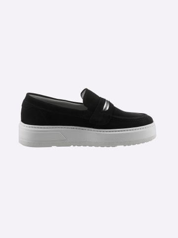 Heine Slipper in schwarz