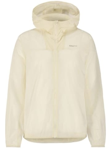 Craft Fleecejacke/Fleecepullover "Hypervent Light Wind Jacket W" in Weiß