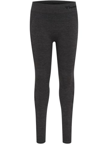 Hummel Leggings Hmlci Junior Seamless Tights in BLACK MELANGE