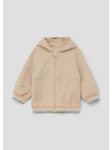 s.Oliver Sweatshirt Jacke in 8008_helles beige
