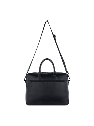 Bugatti Clark Aktentasche Leder 40 cm schwarz