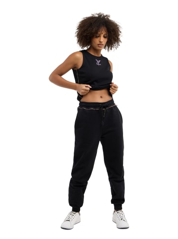 Carlo Colucci Ripptanktop Demo in Schwarz