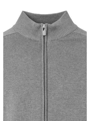 Casa moda Strickjacke Basic in Silber