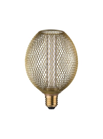 paulmann LED Metallic Glow Globe messing Spiral E27 200lm 4,2W 1800K