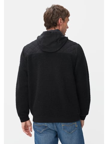 Camel Active Fleecejacke mir Kapuze und Seitentaschen in Navyblau