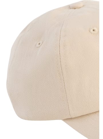 Camel Active Cap aus reiner Baumwolle in Sand