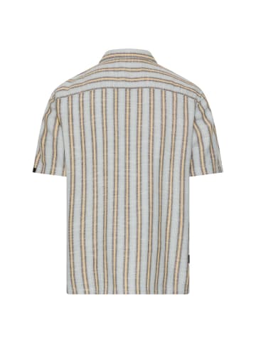 Camel Active Baumwollhemd mit Brusttasche in Wasserblau