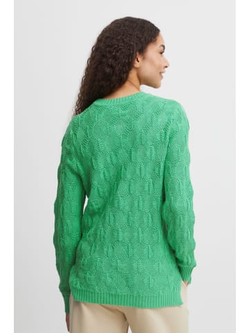 b.young Strickpullover BYMILJA STRUCTURE JUMPER - 20812775  Strickpullover mit Strukturmuster in Grün