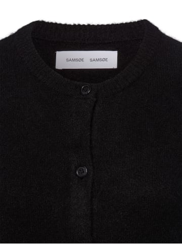 SAMSOE & SAMSOE Strickjacke Nor in schwarz - 0004