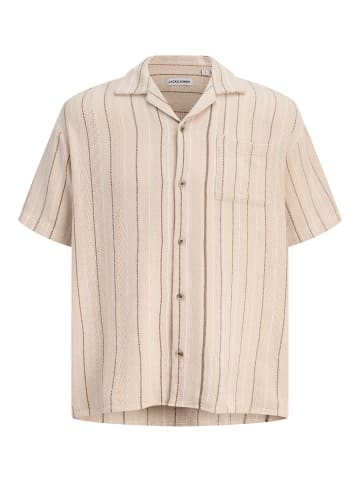 Jack & Jones Hawaii-Hemd in Moonbeam
