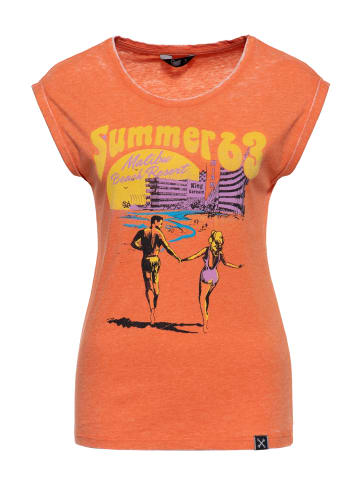 Queen Kerosin Queen Kerosin T-Shirt Summer 63 in orange