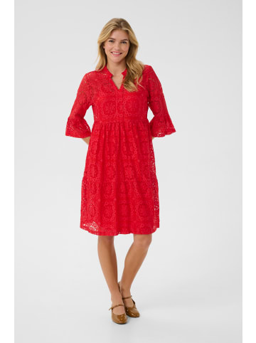 Cream Kleid CRTiley A-shape in High Risk Red