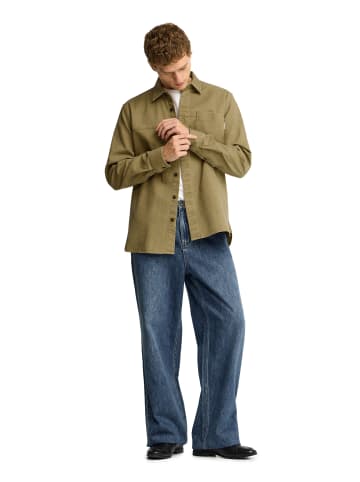 Polo Club Hemd MAN DUVAL LONG SLEEVE REGULAR FIT in Camel