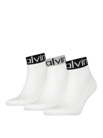 Calvin Klein Socken 3er Pack in Weiß