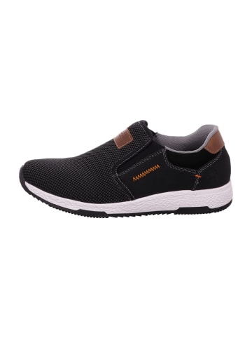 rieker Komfort Slipper in Schwarz