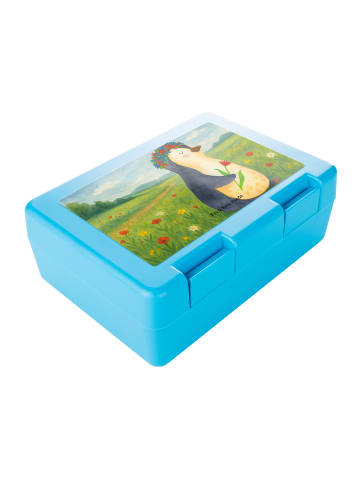 Mr. & Mrs. Panda Bento Box Pinguin Blumen Design ohne Spruch in Weiß