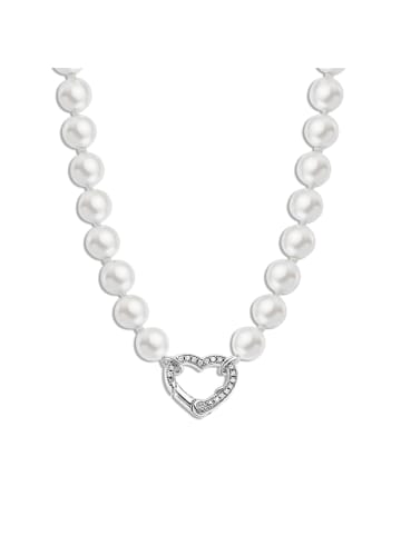 LOTUS silver Halskette Silber 925 Sterling Silber ca. 40cm