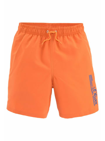 S. Oliver Badeshorts in orange