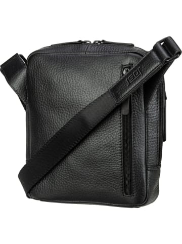 Jost Umhängetasche Stockholm Shoulder Bag Zip XS in Black