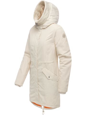 ragwear Wintermantel Coogle YOUMODO in Ecru