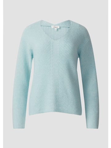 s.Oliver Strickpullover in 6439_helles türkis