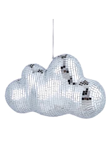 Butlers Spiegel Wolke DISCO in Silber