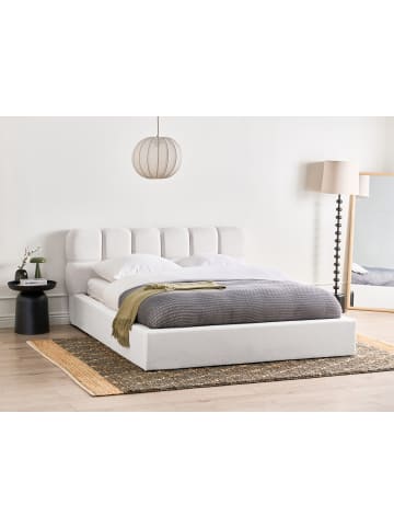 Beliani Doppelbett BASTON in Weiß - (W) 192 x (H) 94 x (L) 227 cm