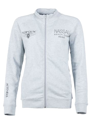 TOP GUN Sweatshirt NB20122 in grau