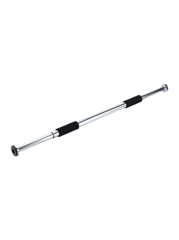 relaxdays Klimmzugstange in Silber - 60–100 cm
