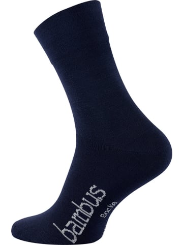 Vincent Creation® "BAMBUS" Socken 6 Paar in marine blau