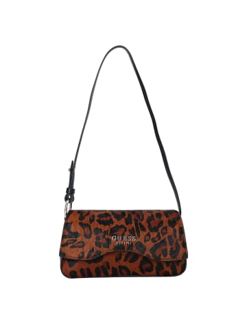 Guess Domitilla Schultertasche Leder 22.5 cm in leopard
