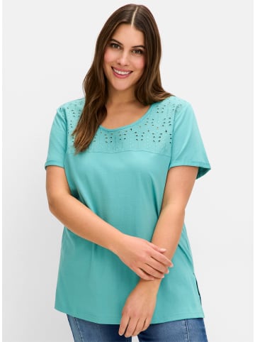 sheego T-Shirt in ozean