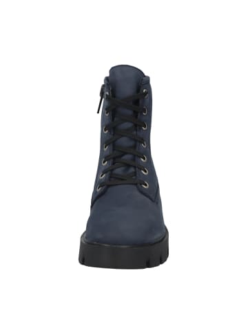 Däumling Schnürstiefel Stella in blau