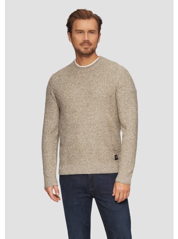 s.Oliver Strickpullover langarm in Braun