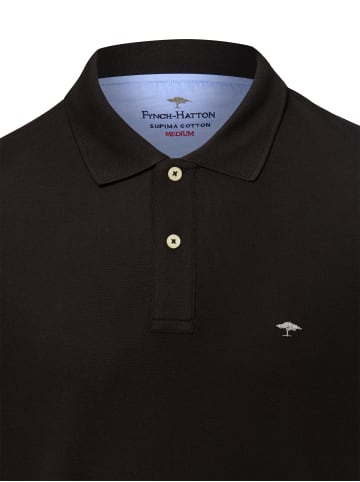 FYNCH-HATTON Poloshirt in schwarz