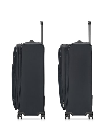 Roncato Gateway 4 Rollen Trolley L 78 cm mit Dehnfalte in black