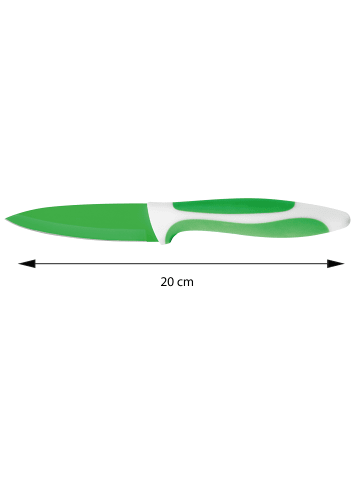Stoneline Edelstahl Küchenmesser 20 cm in Grün