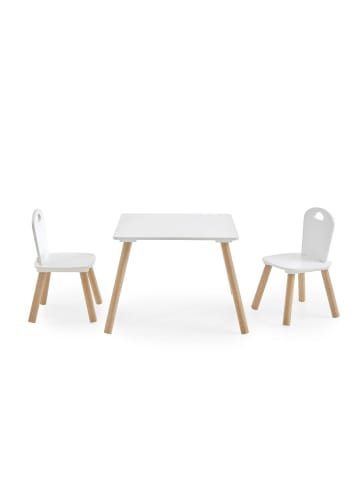 ebuy24 Babyzimmermöbel Karin (3-teilig) Weiß 55 x 55 cm