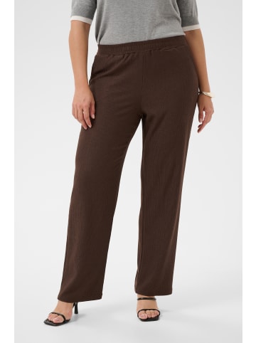KAFFE curve Jerseyhose KCkristin Regular fit in Coffee Bean