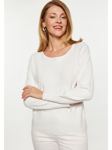 Usha Damen Pullover in WOLLWEISS