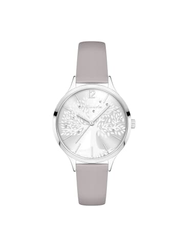 Tamaris Armbanduhr Spring Flower in grau