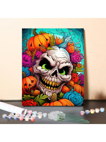 ARTNANAS DIY Malen nach Zahlen Set-"Grinskopf" 