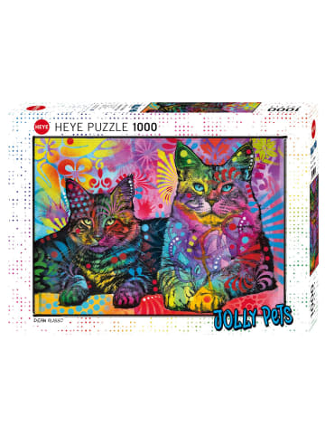 HEYE Puzzle Devoted 2 Cats in Bunt