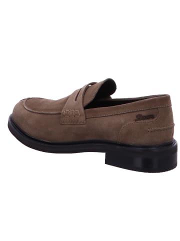Sioux Mokassin Slipper in braun