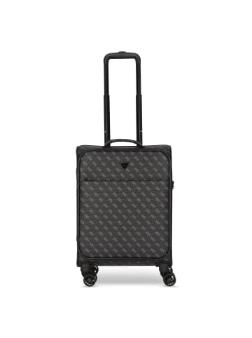 Guess Vezzola Travel 4 Rollen Kabinentrolley 56 cm in dark black