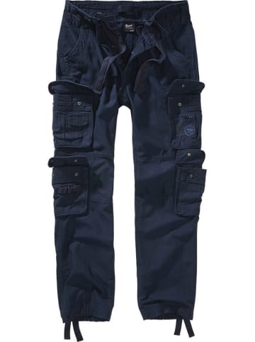 Brandit Cargohose "Pure Slim Fit Pants" in Blau