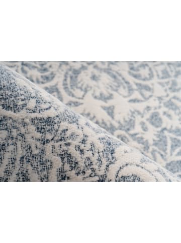 Arte Espina Kurzflor Teppich Iglesia 425 in creme - blau - rechteckig
