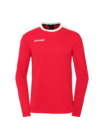 Kempa Langarmshirt Emotion 27 Kids in rot/weiß