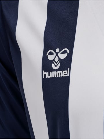 Hummel Hummel Das Hmlcore Xk Striped Jersey S/S Bietet Hervorragenden Komfort Dank Des Interlock-Gewebes, Das Viel Dehnbarkeit Und Bewegungsflexibilität Bietet. in MARINE/WHITE